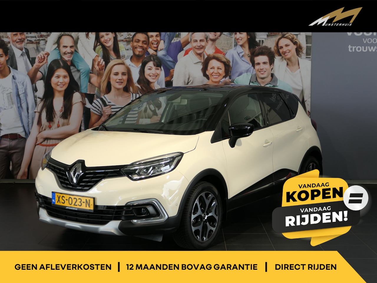 Renault Captur - 1.3 TCe Intens *AUTOMAAT!* - Trekhaak - Dodehoek - Camera - AutoWereld.nl