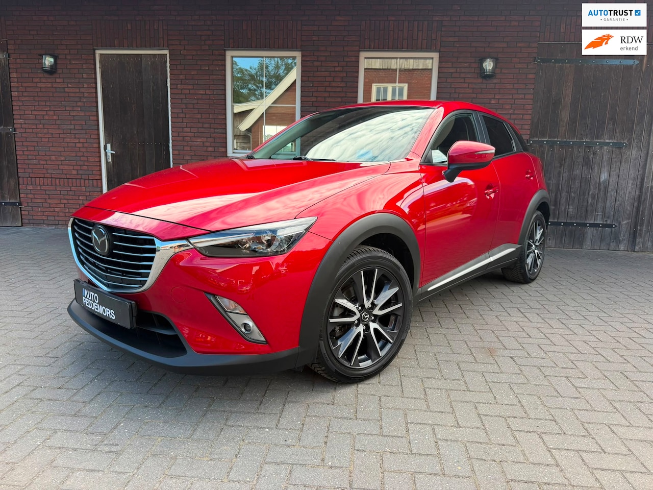 Mazda CX-3 - 2.0 SkyActiv-G 120 GT-M |ACC| Leder| Camera| Led| Keyless - AutoWereld.nl