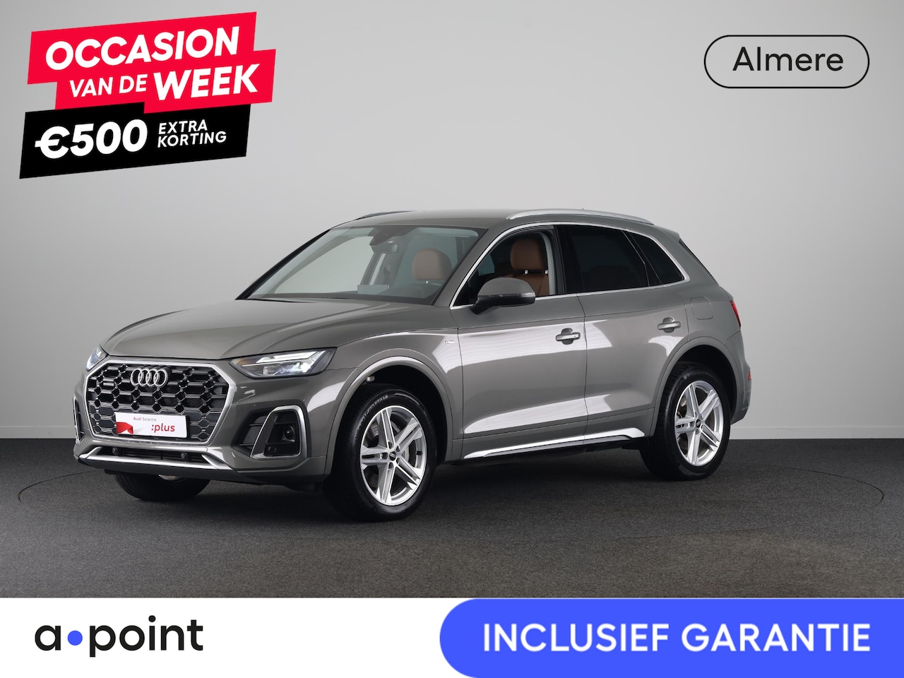Audi Q5 - 50 TFSI e S edition 299 pk S-tronic | SOH 100% | Navigatie | Parkeersensoren | Achteruitri - AutoWereld.nl