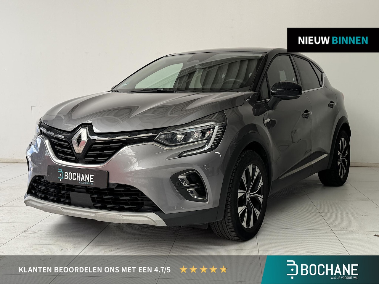 Renault Captur - 1.6 E-Tech full hybrid 145 Techno | Navigatie | Camera | Cruise Control | Climate Control - AutoWereld.nl