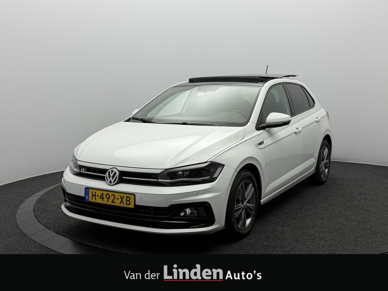 Volkswagen Polo - 1.0 TSI Highline Business R-Line | Panoramadak | Automaat | Sfeerverlichting | Parkeersens - AutoWereld.nl
