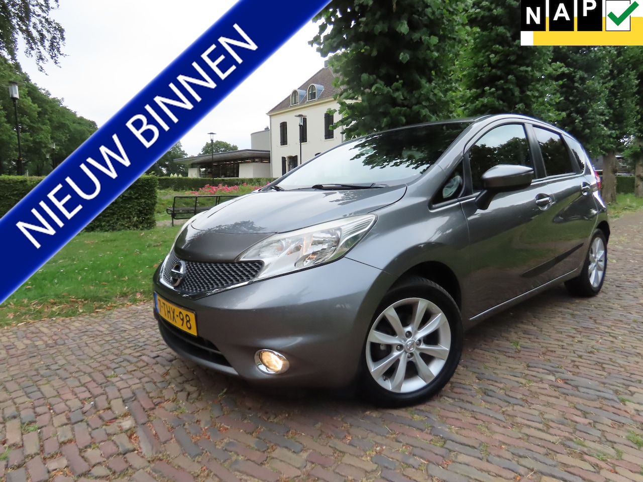 Nissan Note - 1.2 DIG-S Connect Edition Ecc Cruisecontrol Navigatie Start/Stop Keyless Entry Pdc Lm Velg - AutoWereld.nl