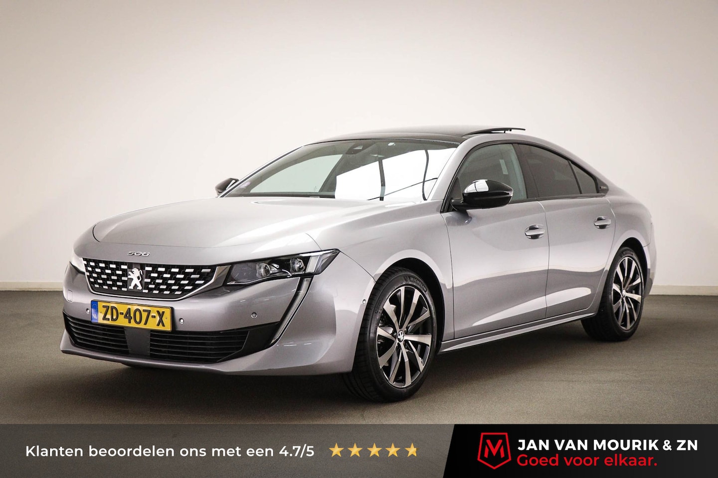 Peugeot 508 - 1.6 PureTech GT Line | LEDER PACK | PANORAMADAK | HOUTAFWERKING | 18" - AutoWereld.nl