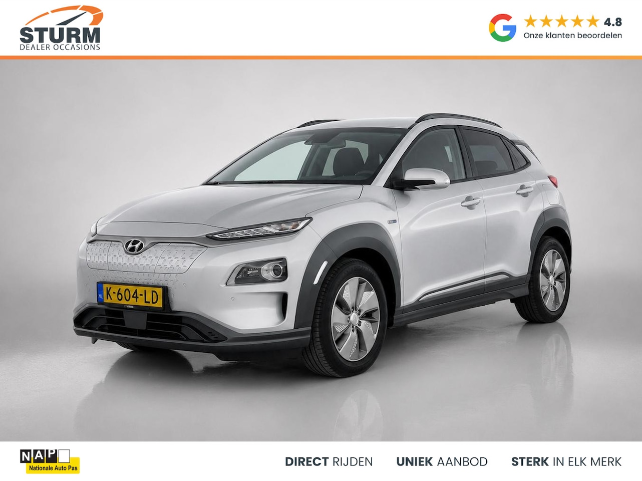 Hyundai Kona Electric - EV Limited 64 kWh - AutoWereld.nl