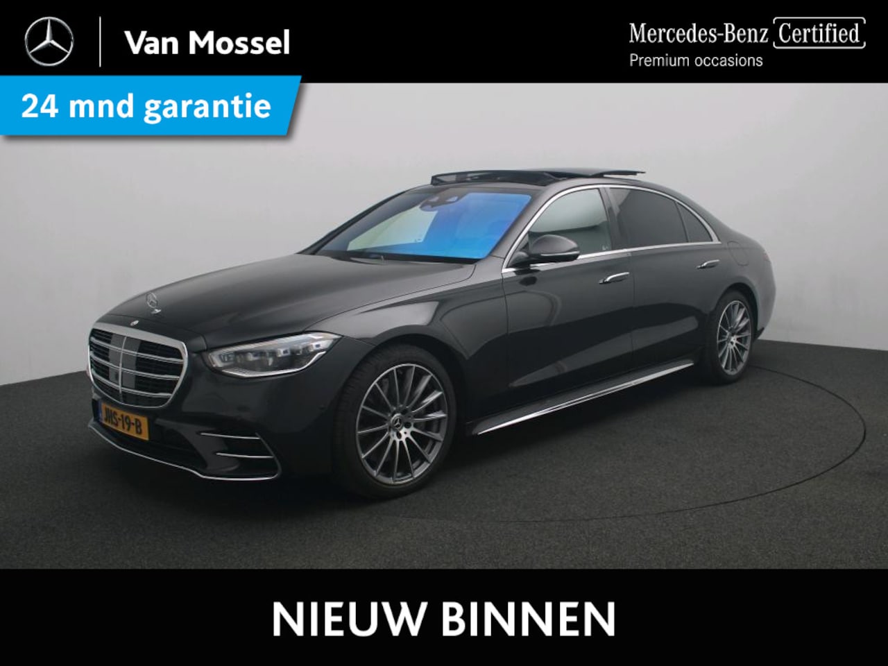Mercedes-Benz S-klasse - 450 e Lang / AMG/ 20 inch/ Panoramadak/ Premium/ Burmester 3D/ Executive Rear Plus/ - AutoWereld.nl