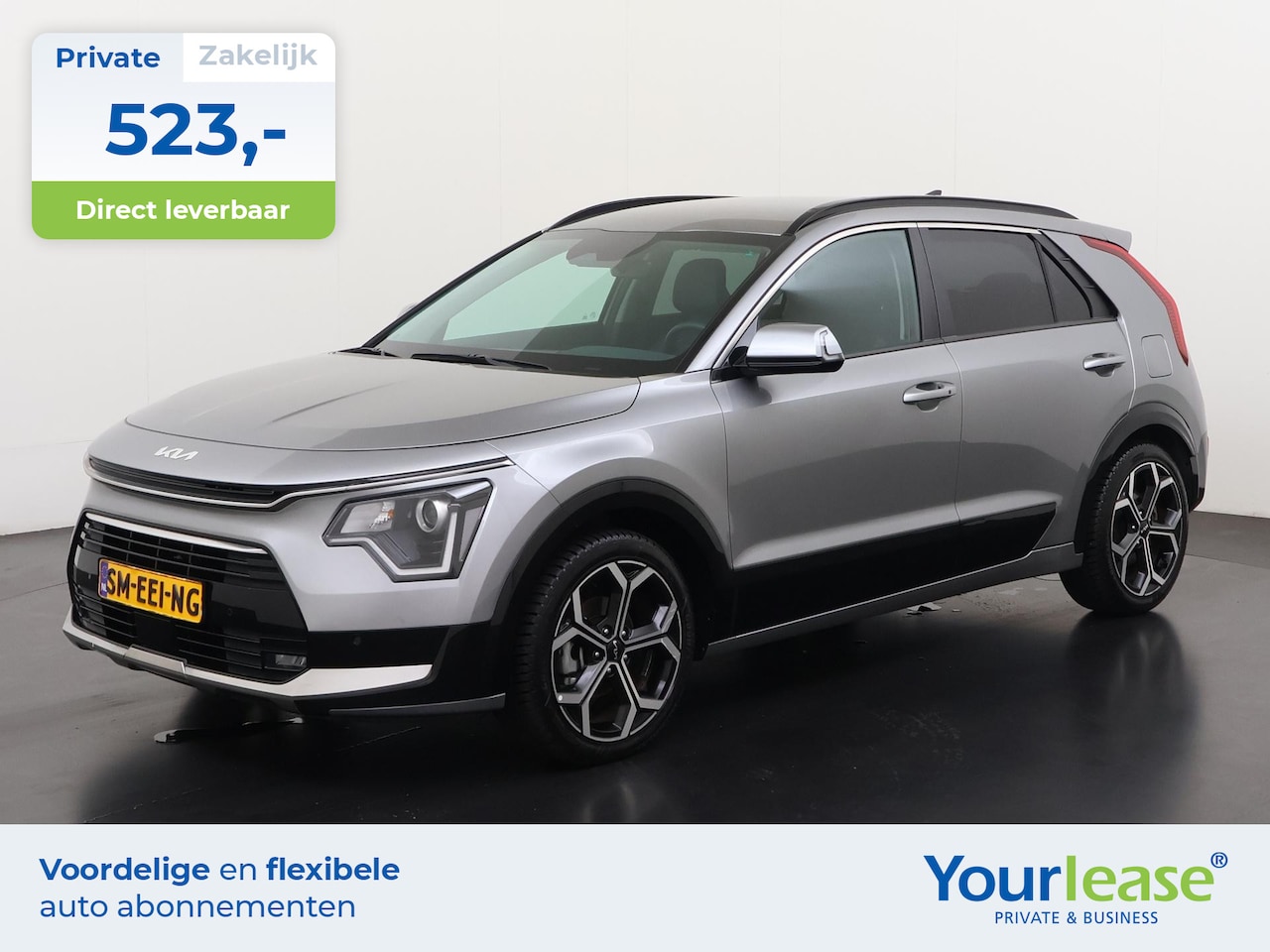 Kia Niro - 1.6 GDi Hybrid DynamicLine | All-in 523,- Private Lease | Direct uit voorraad - AutoWereld.nl