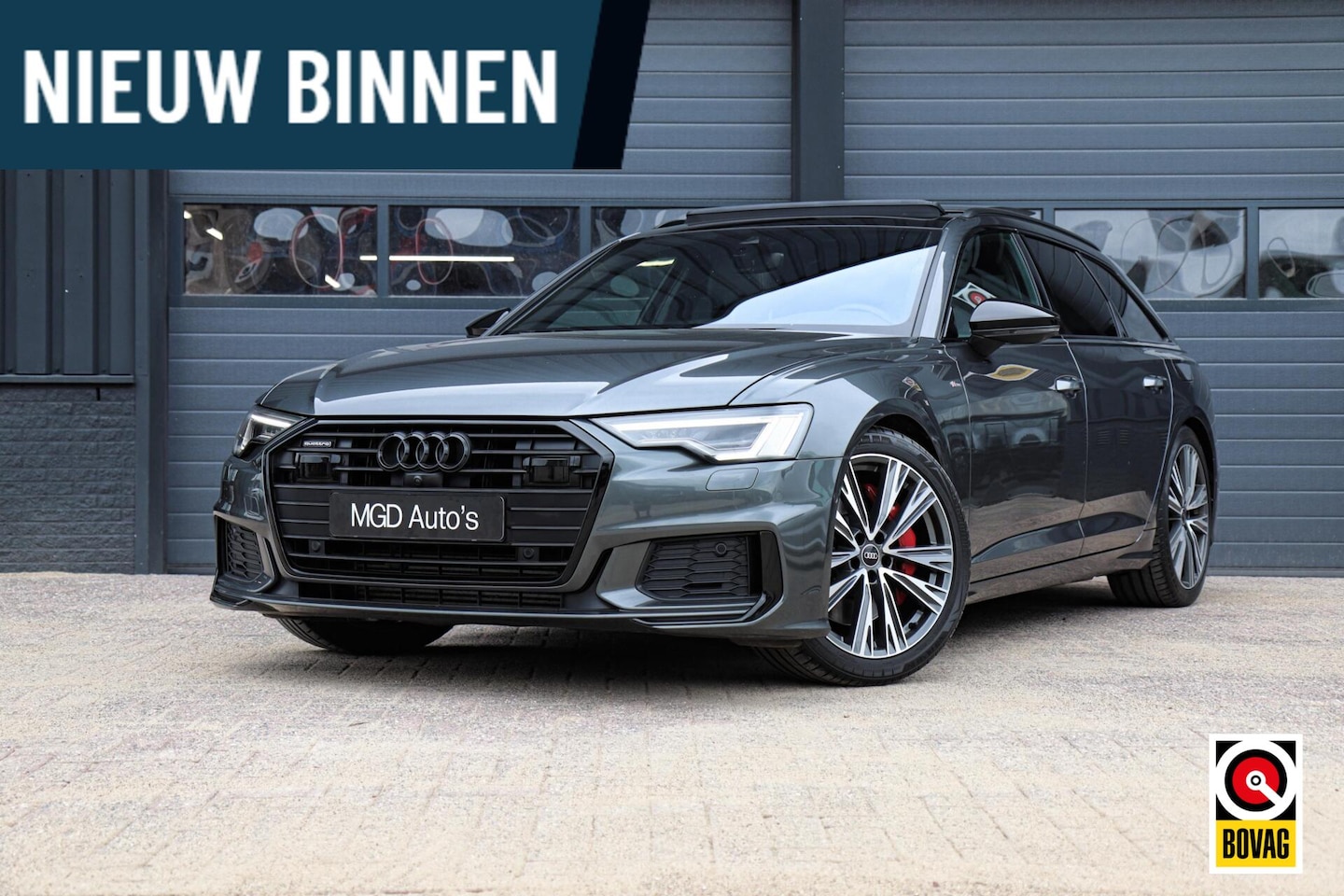 Audi A6 Avant - 55 TFSIe Quattro Competition |LED-MATRIX|PANODAK|B&O|KEYLESS|360 CAMERA|ACC - AutoWereld.nl