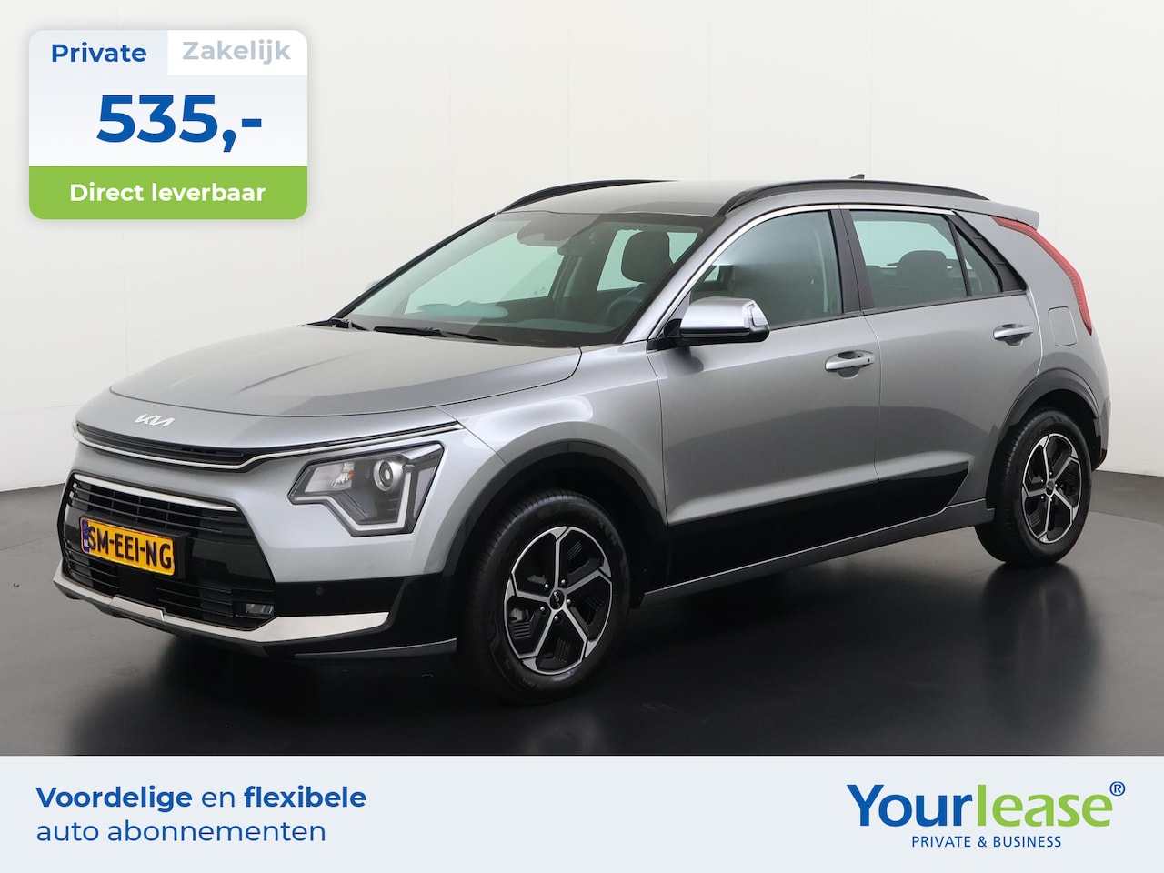 Kia Niro - 1.6 GDi Hybrid DynamicLine | All-in 535,- Private Lease | Direct uit voorraad - AutoWereld.nl