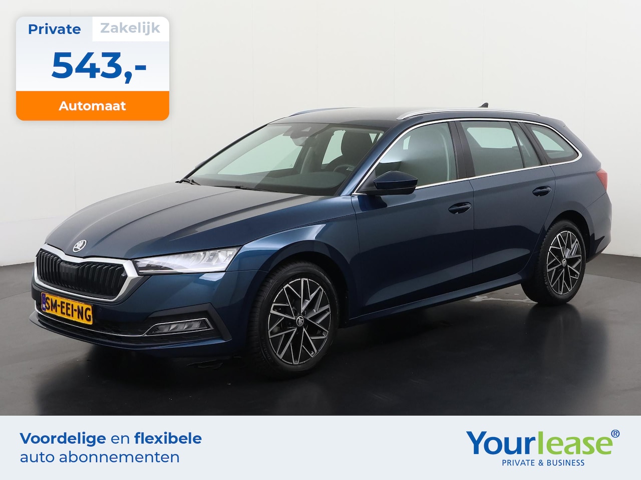 Skoda Octavia Combi - 1.5 e-TSI Style DSG | All-in 543,- Private Lease | Direct uit voorraad - AutoWereld.nl