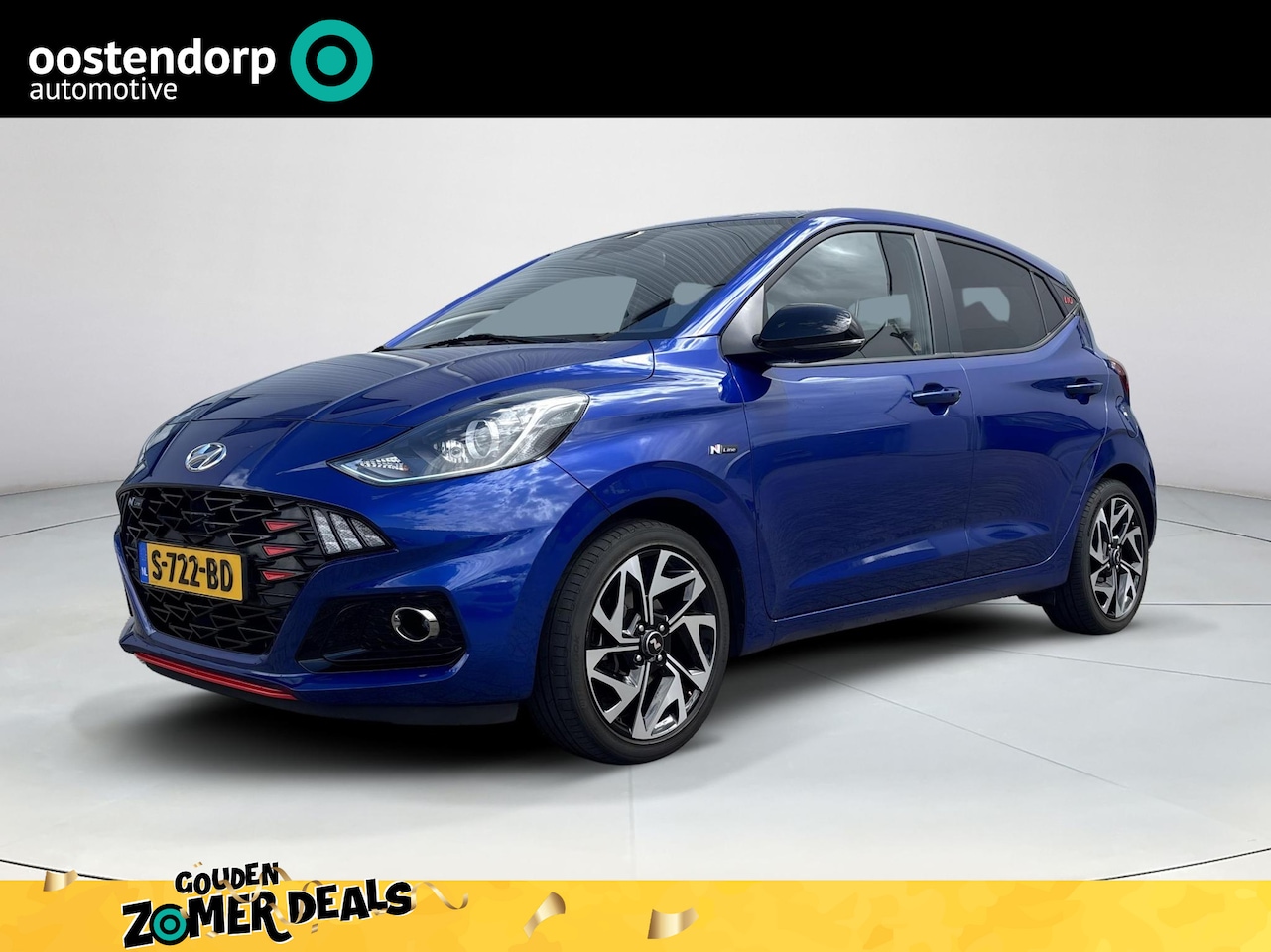 Hyundai i10 - 1.0 T-GDI N Line 5-zits | Rijklaarprijs | Climate Control | Navigatiesysteem | Parkeersens - AutoWereld.nl