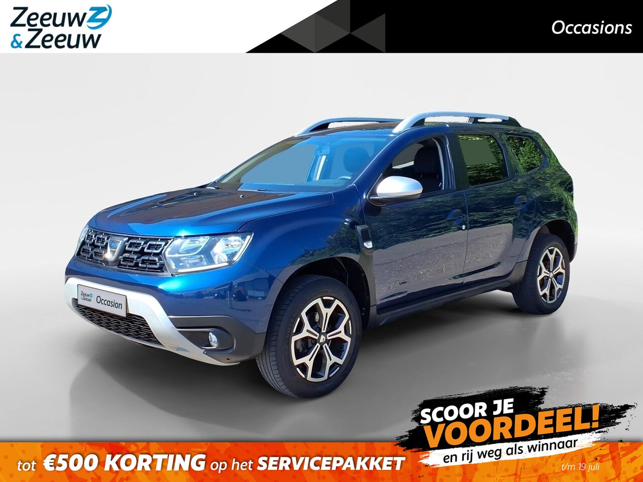 Dacia Duster - 1.3 TCe Prestige Apple Carplay/Android Auto , airco, cruise control , lichtmetalen velgen - AutoWereld.nl