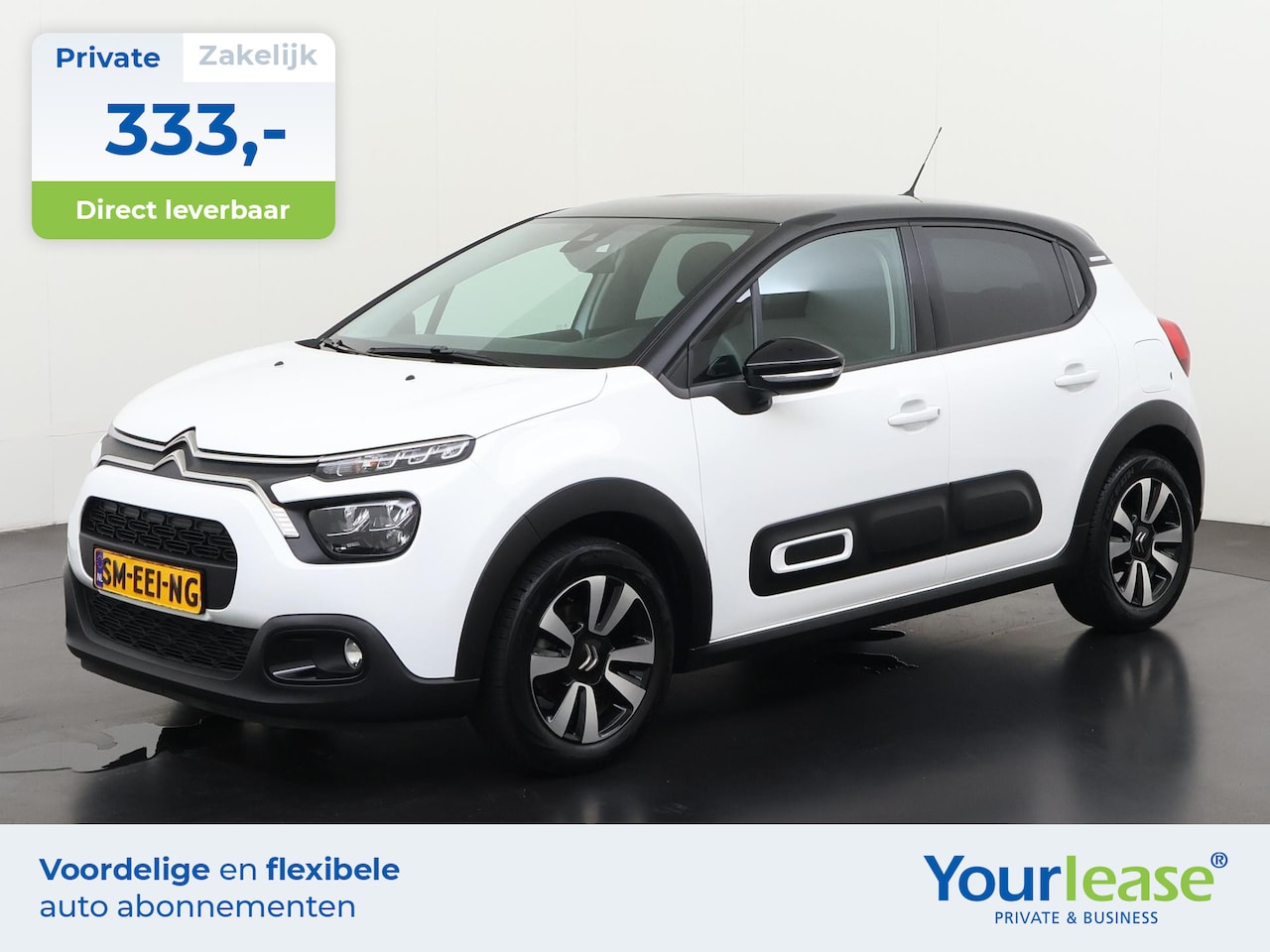 Citroën C3 - 1.2 PureTech Shine | All-in 333,- Private Lease | Direct uit voorraad - AutoWereld.nl