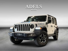 Jeep Wrangler Unlimited - 4xe 380 Rubicon Treeplanken Camera ACC Keyless Stoelverwarming Stuurwielverwarmbaar Dealer