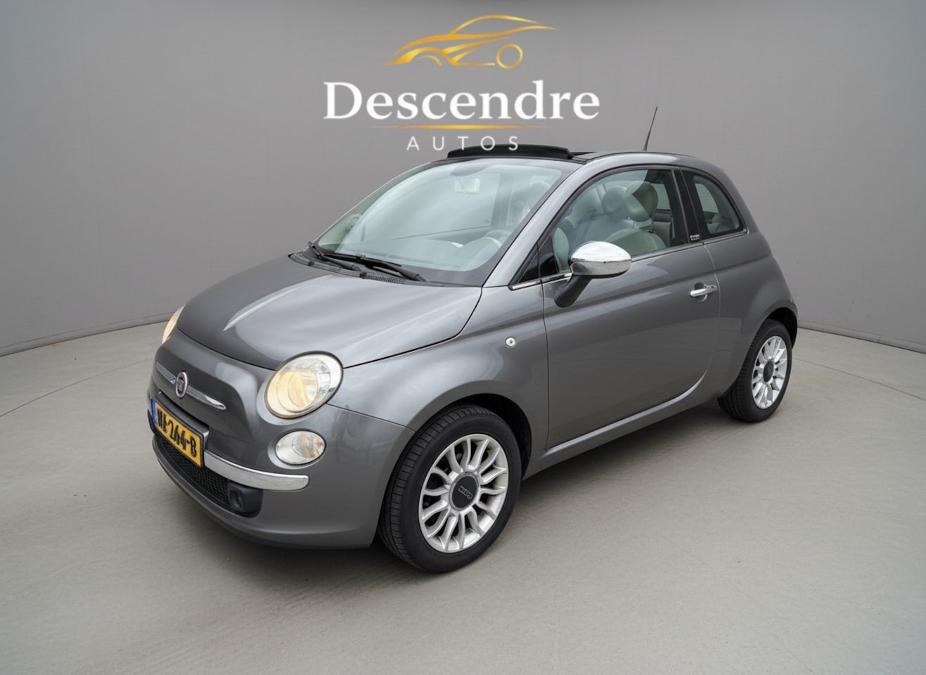 Fiat 500 C - 1.2 Lounge cabrio 6 maand garantie - AutoWereld.nl