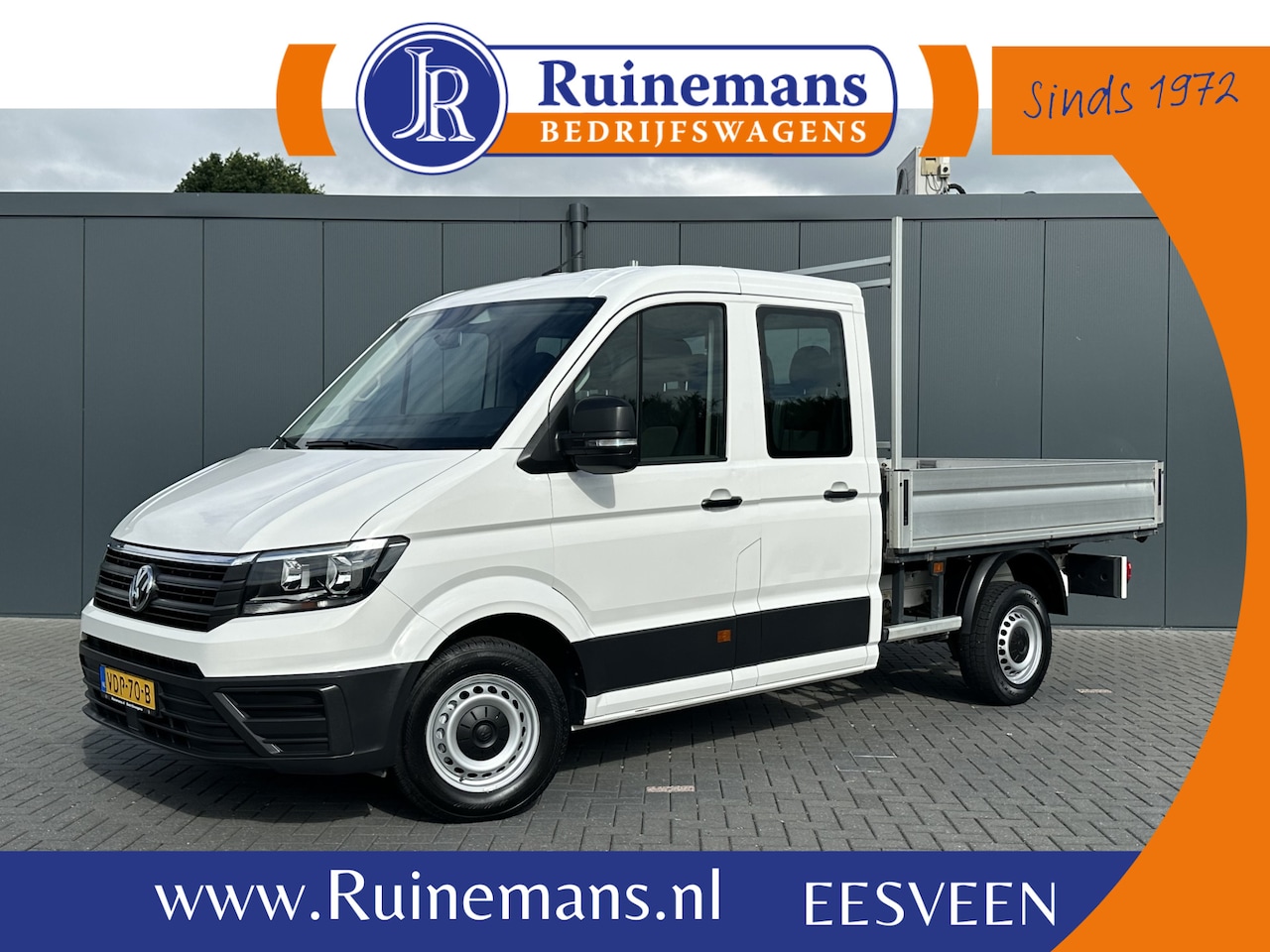 Volkswagen Crafter - 35 2.0 TDI / 1e EIG. / 41.919 KM / DUBBEL CABINE / PICK UP / 7 PERSOONS / 2.5 TONS TREKHAA - AutoWereld.nl