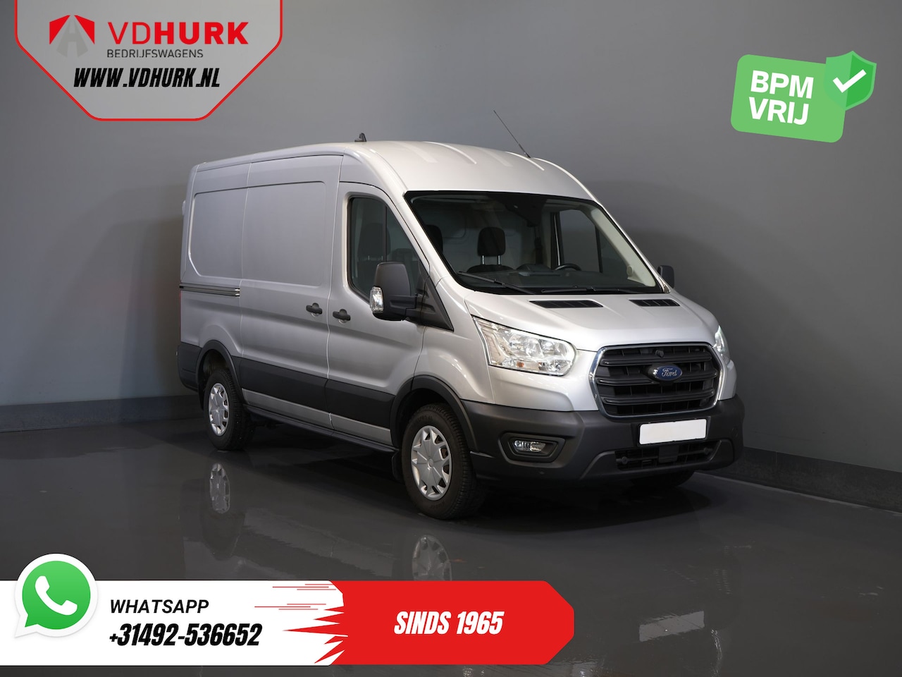 Ford Transit - 350 2.0 TDCI 130 pk L2H2 Trend Inrichting/ Cruise/ PDC/ DAB/ Airco - AutoWereld.nl