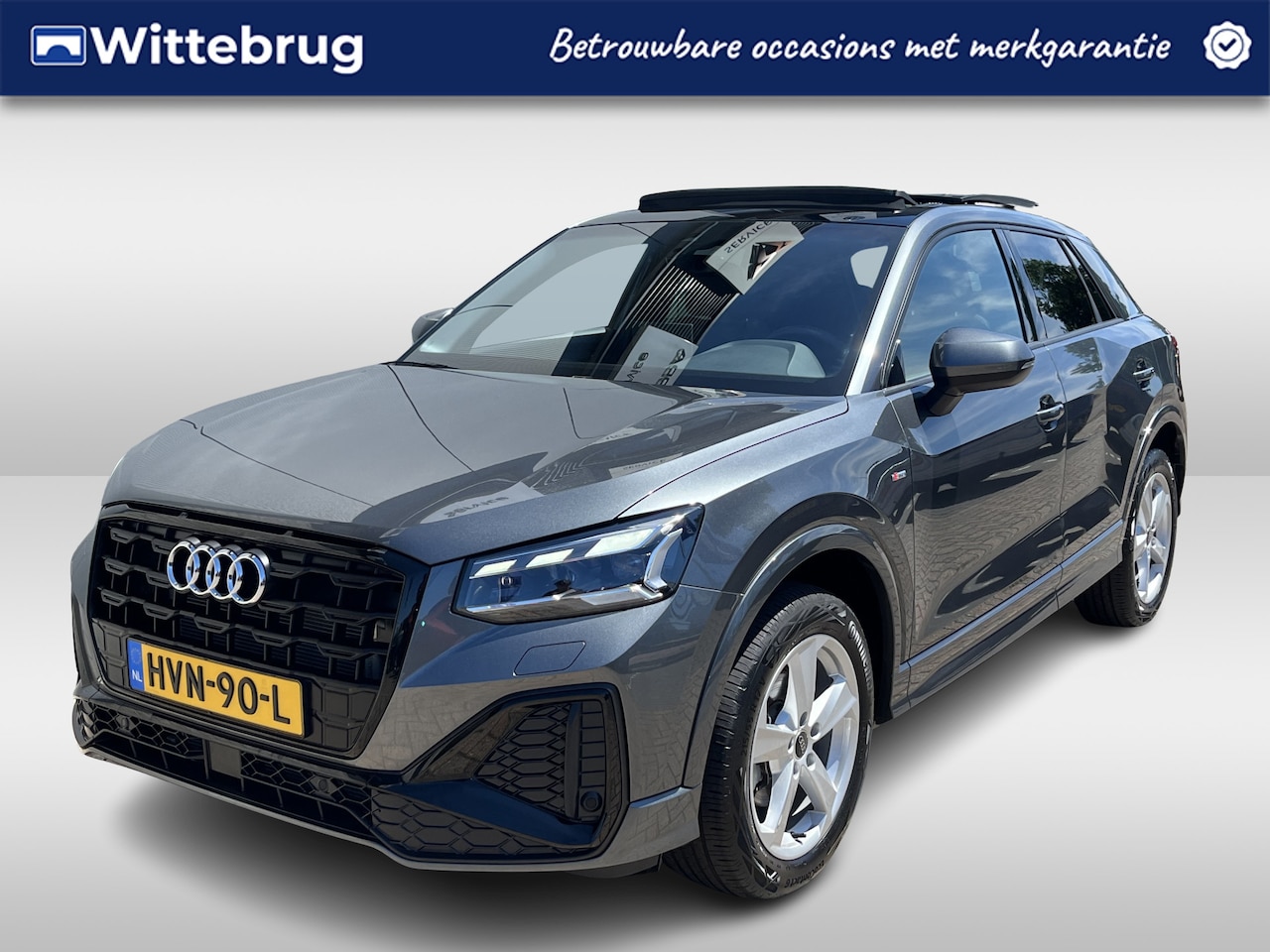 Audi Q2 - 35 TFSI S-Line / AUTOMAAT/ GARANTIE TM 07-2029/ PANO/ 2X S-LINE/ ACC/ PARK.SENSOREN V+A/ C - AutoWereld.nl