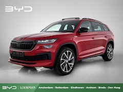 Skoda Kodiaq - 1.5 TSI Sportline Business 7p. | 20" LMV | Zwart Leder | Elektrische achterklep |