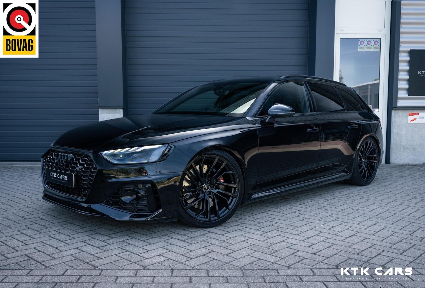 Audi RS4 - Avant 2.9 TFSI RS 4 quattro ABT 510 PK B&O|Keyless|HuD|Massage|360camera|Stoelmassage|Sfee - AutoWereld.nl