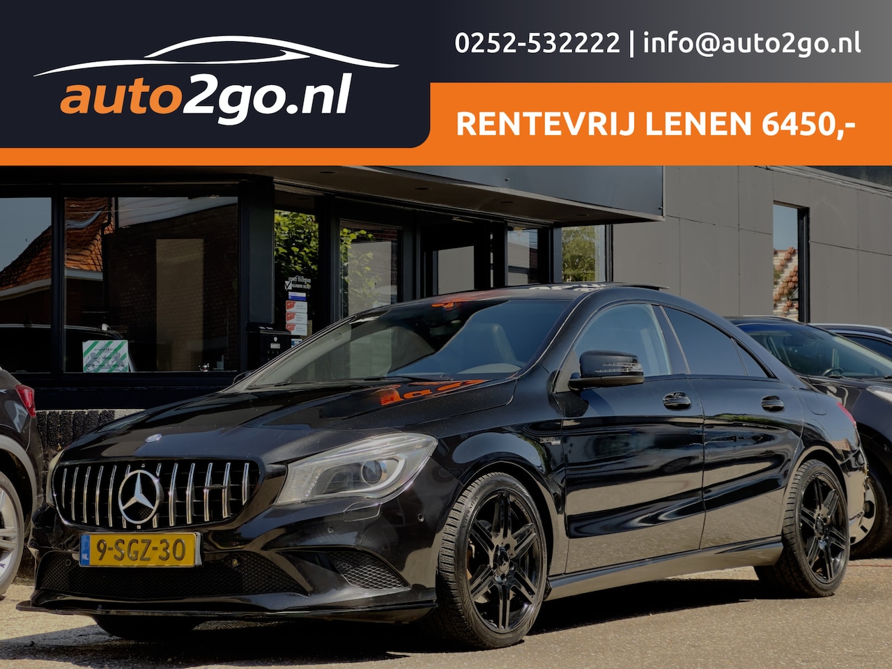 Mercedes-Benz CLA-Klasse - 200 AUT7 AMG-LINE PANODAK VOL-LEDER NAVI AIRCO LED LMV PDC - AutoWereld.nl