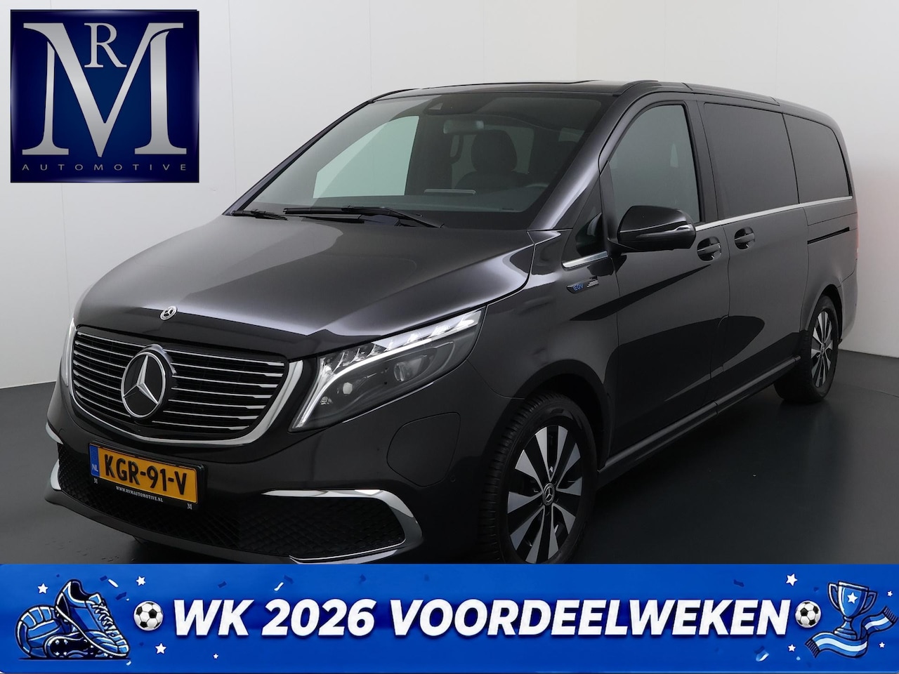Mercedes-Benz EQV - 300 L2 Business Solution Limited 90 kWh VAN: 42.900,- VOOR: 39.877,- UW WKVOORDEEL: 3.023, - AutoWereld.nl