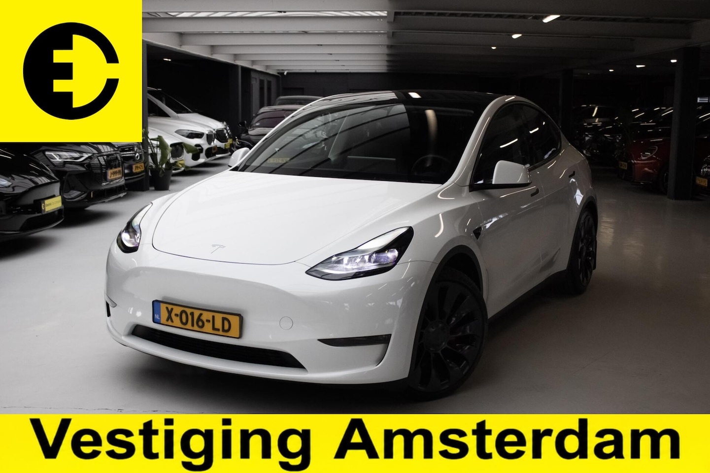 Tesla Model Y - Performance AWD 75 kWh | SoH 91,8% | Free Supercharging* | Trekhaak | Stuurverwarming - AutoWereld.nl