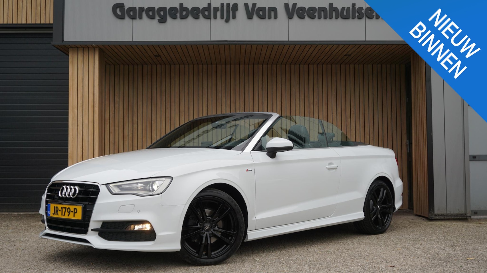 Audi A3 Cabriolet - 1.4 TFSI 150pk S-Tronic 2x S-Line Leder Nekverwarming Xenon 18inch LM *NL auto* 94706km! - AutoWereld.nl