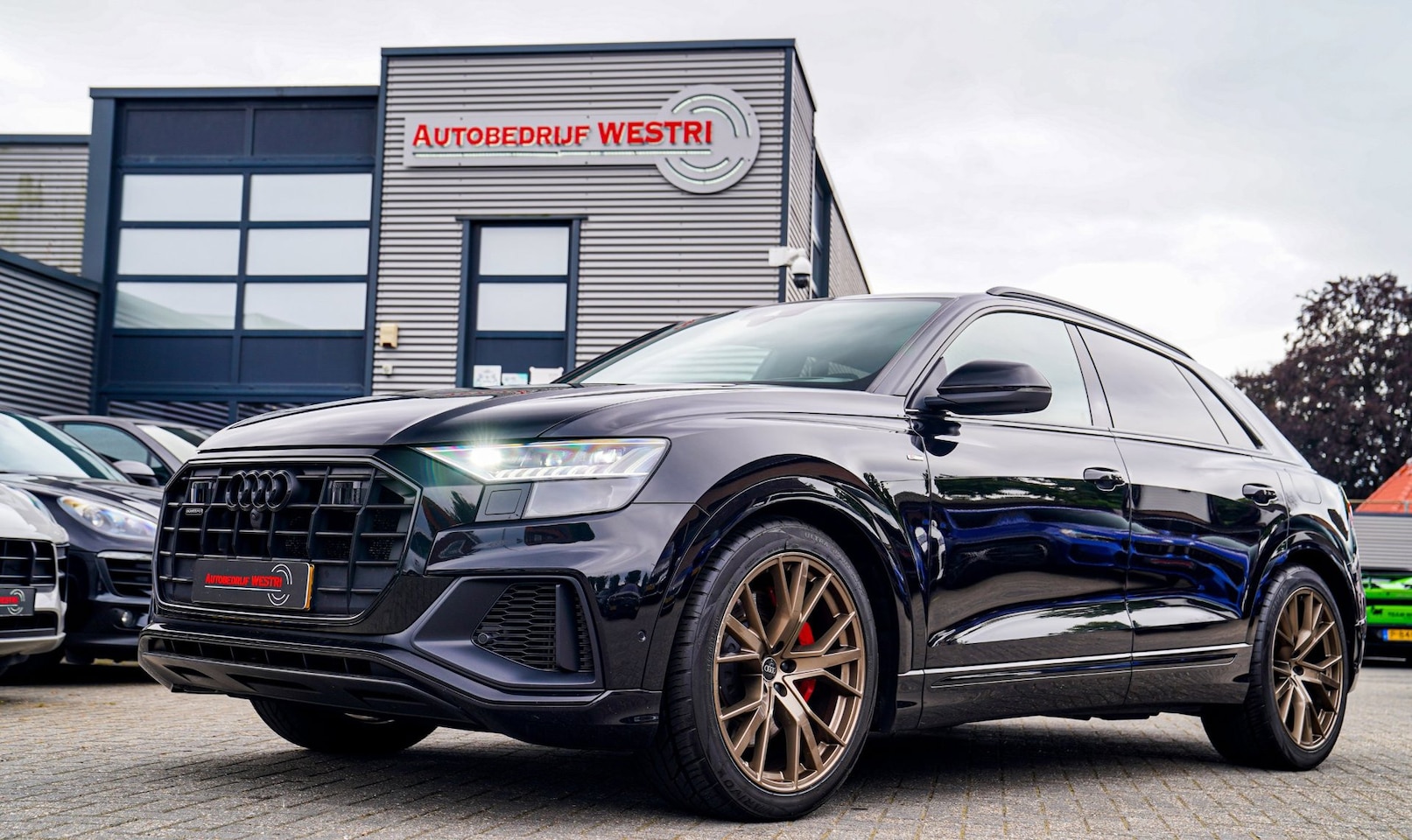 Audi Q8 - 60 TFSI e quattro Competition | Achterbank Verwarming | Stuurwiel Verwarming | Bang & Oluf - AutoWereld.nl
