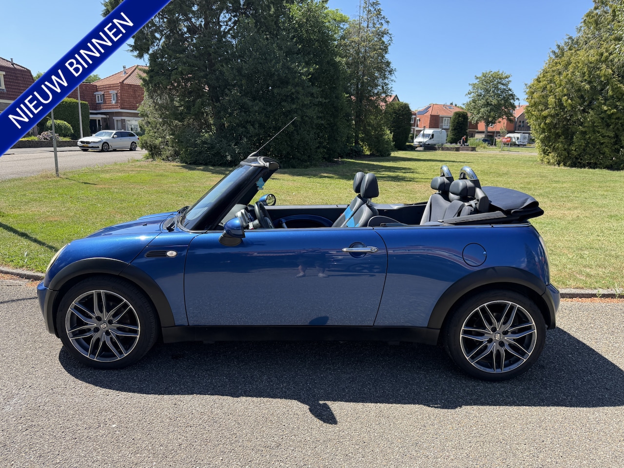 MINI Cabrio - 1.6 Cooper Pepper AIRCO, NAVI, STOELVW, MOOIE NETTE STAAT - AutoWereld.nl