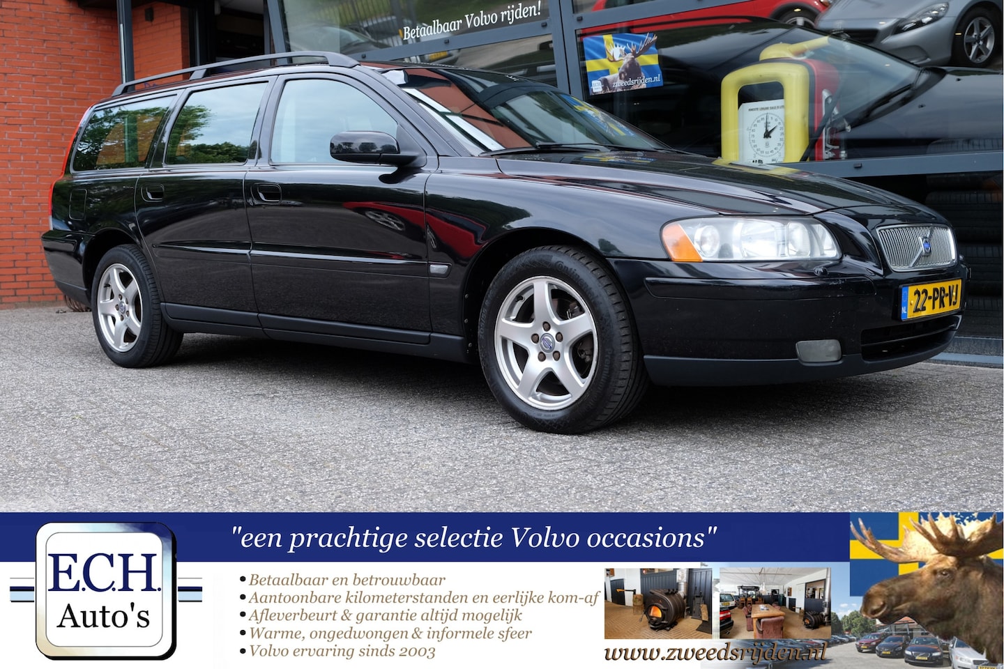 Volvo V70 - 2.4 Edition II 2.4 Edition II, Trekhaak, Stoelverwarming - AutoWereld.nl
