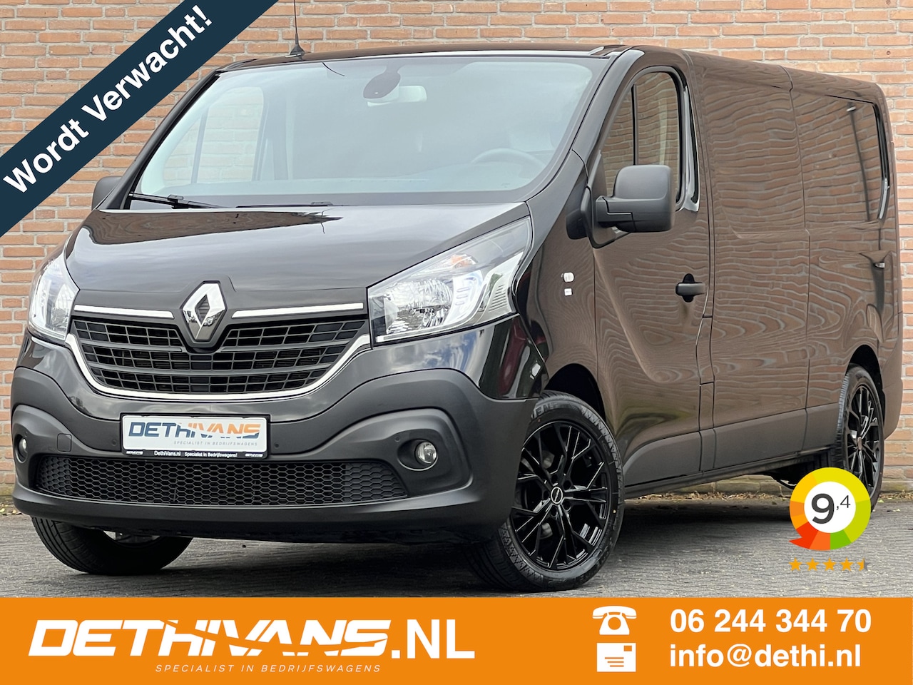 Renault Trafic - 2.0dCi 120PK Lang / Black Edition / Navigatie / Camera / Euro6 - AutoWereld.nl