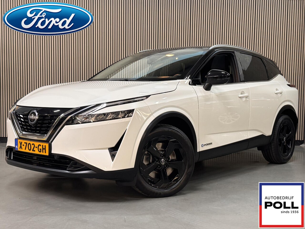 Nissan Qashqai - 1.5 e-Power 190pk Hybrid Automaat Black Edition Panoramadak Trekhaak 1e eigenaar Dealerond - AutoWereld.nl