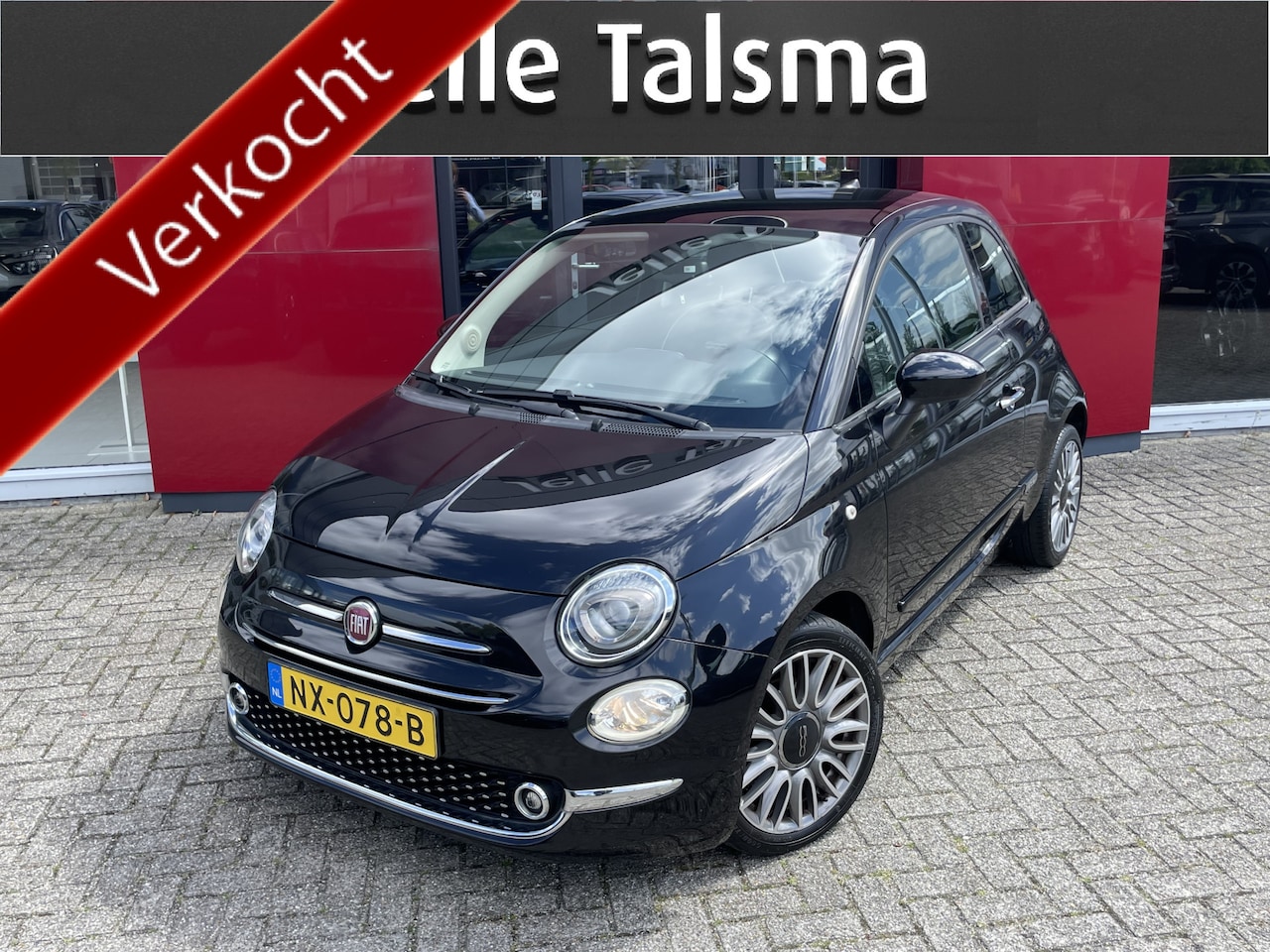 Fiat 500 - TwinAir Turbo Lounge | Climate Control | Panoramadak - AutoWereld.nl