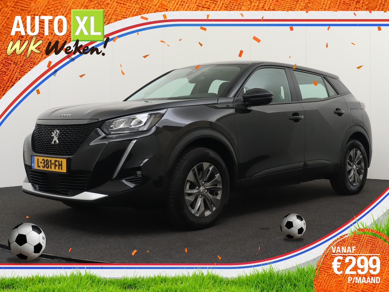 Peugeot e-2008 - EV Active 50 kWh (SOH 95%) Carplay Cruise Camera 360* - AutoWereld.nl