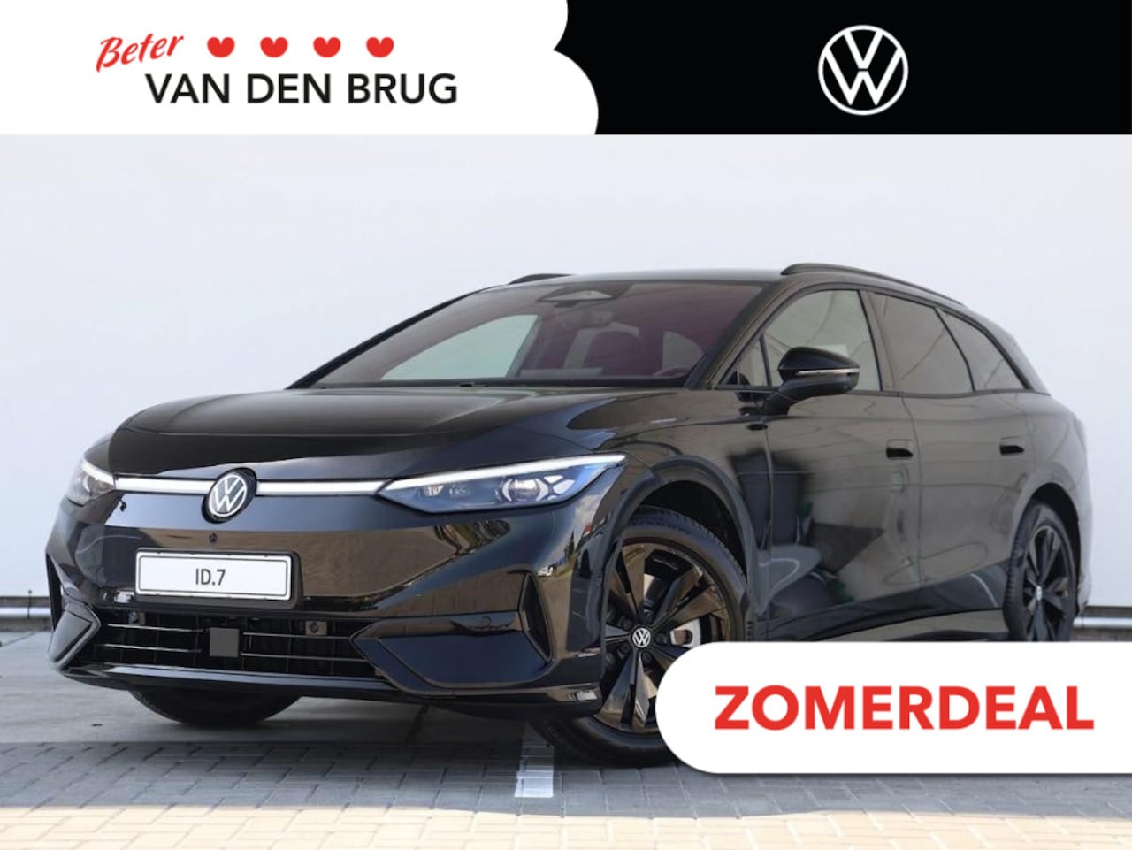 Volkswagen ID.7 Tourer - Limited Edition Plus 59 kWh 204 PK | Led Matrix | 360 camera | Climatronic | Trekhaak | Er - AutoWereld.nl