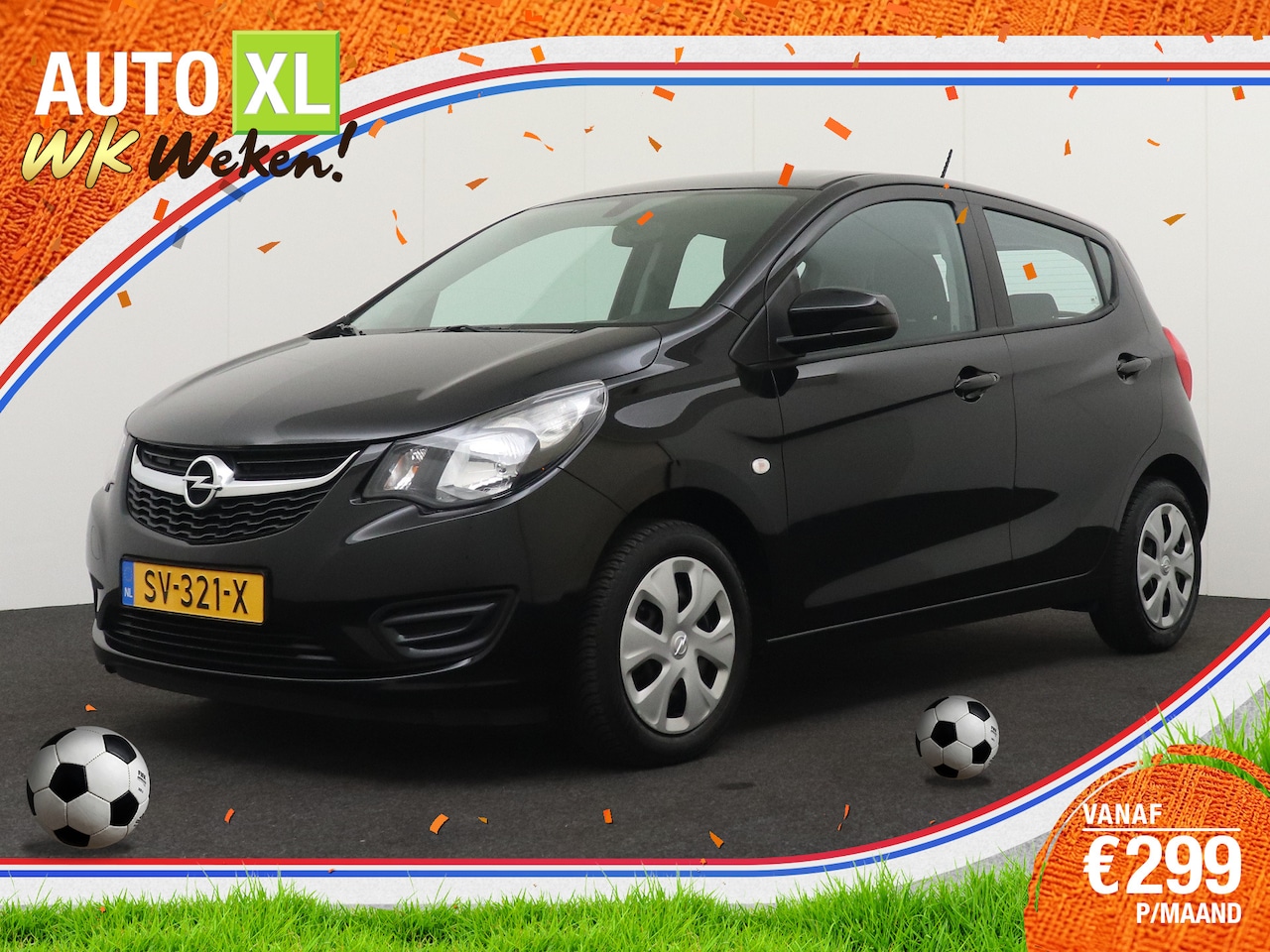 Opel Karl - 1.0 ecoFLEX Edition Cruise Bluetooth Airco - AutoWereld.nl