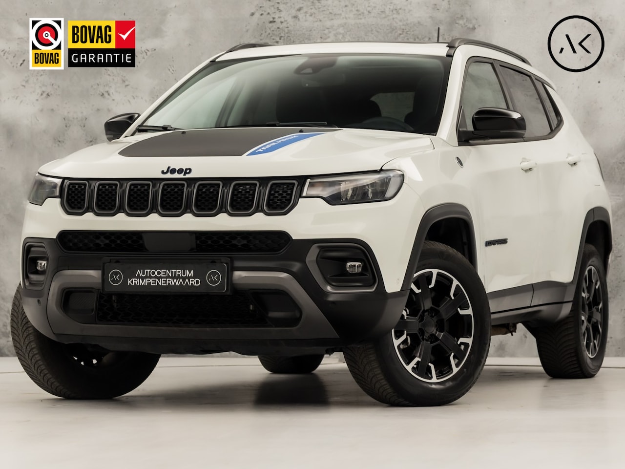 Jeep Compass - 4xe 240 Plug-in Hybrid Electric Trailhawk 240Pk Automaat (PANORAMADAK, VIRTUAL COCKPIT, AP - AutoWereld.nl