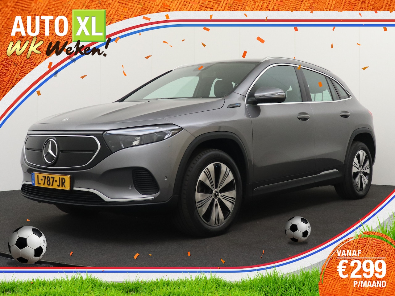 Mercedes-Benz EQA - 250 Business Solution Luxury 67 kWh (SOH 94%) Sfeerverlichting Camera Cruise - AutoWereld.nl