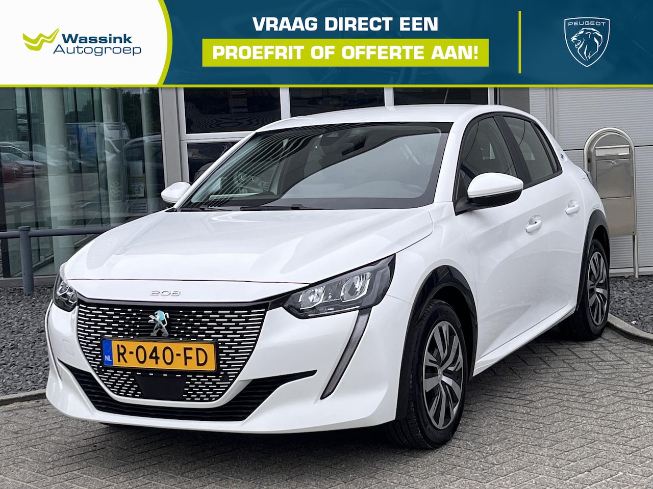Peugeot e-208 - EV Active 50 kWh | 360 km WLTP | Airconditioning | Navi by App | Apple carplay - Android | - AutoWereld.nl
