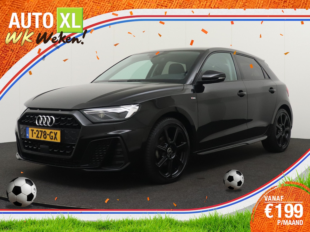 Audi A1 Sportback - 30 111PK Aut TFSI S-Line Black Ed. Leder Ad.Cruise Sonos-Audio - AutoWereld.nl