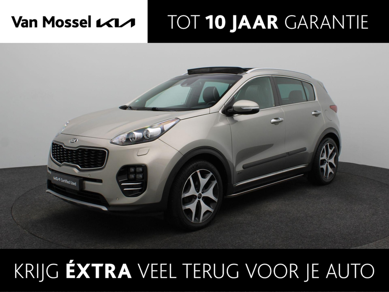 Kia Sportage - 1.6 T-GDI 4WD GT-Line PlusLine | Trekhaak | Climate Control | Cruise Control | Navigatie | - AutoWereld.nl