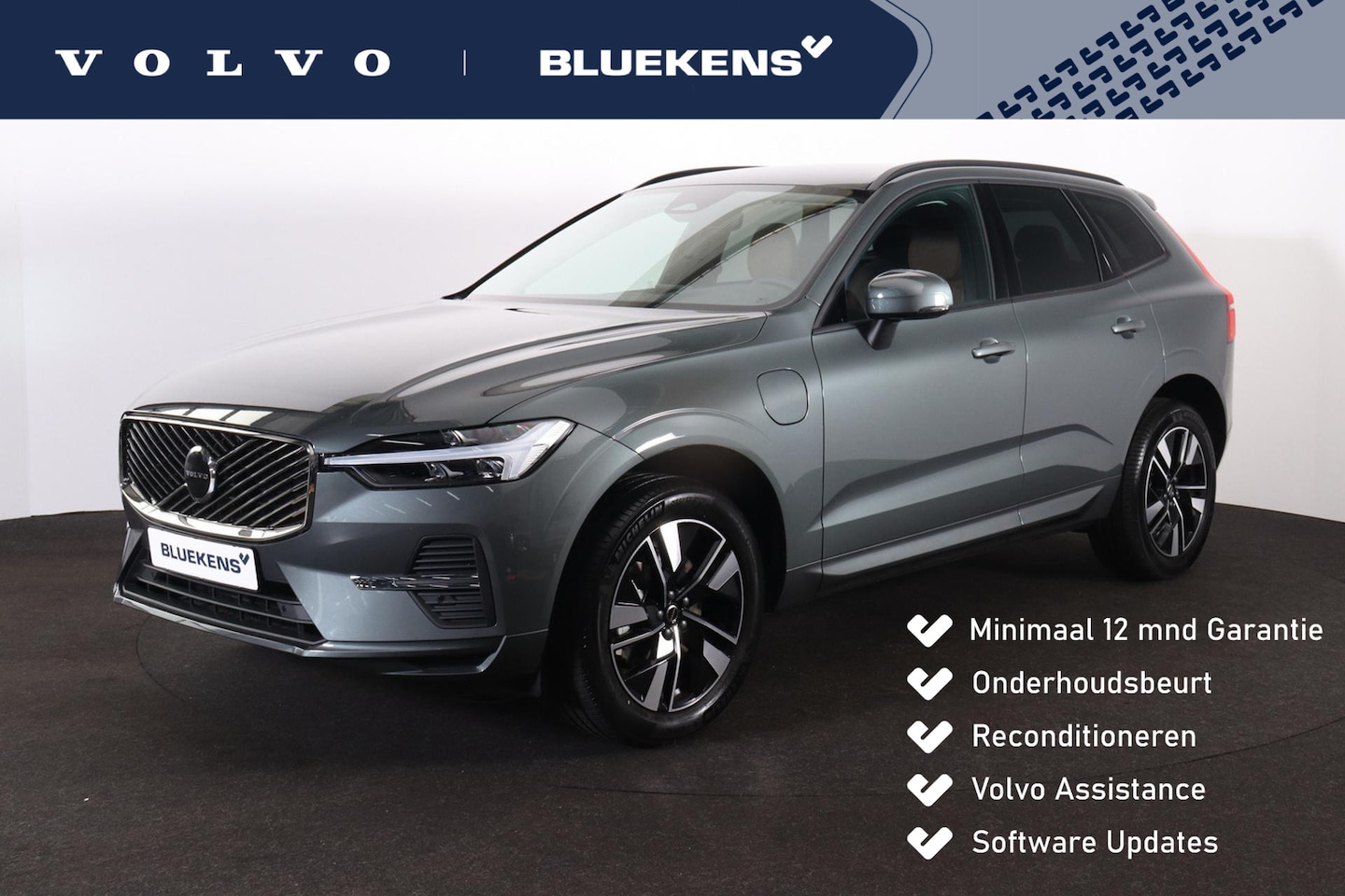 Volvo XC60 - T6 Recharge AWD Essential -- IntelliSafe Assist & Surround - Achteruitrijcamera - Lederen - AutoWereld.nl
