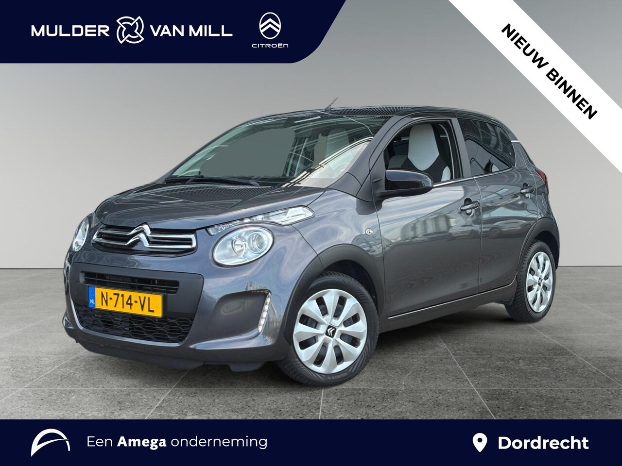 Citroën C1 - 5-deurs Millenium Feel 1.0 e-VTi 72pk | TWO-TONE! | APPLE CARPLAY / ANDROID AUTO | CAMERA - AutoWereld.nl