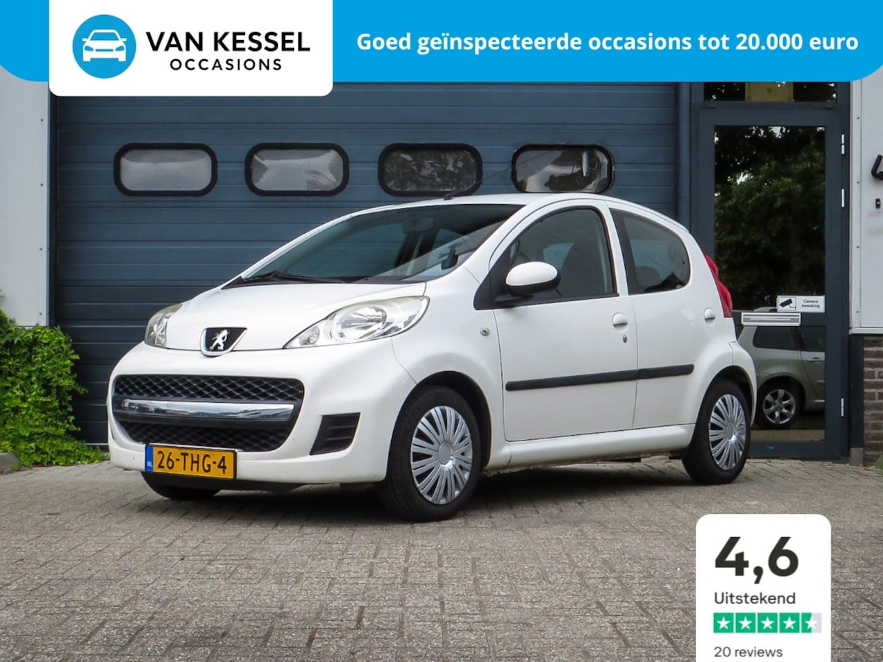 Peugeot 107 - 1.0-12V XS | Airco | APK | NAP | 5dr | Stuurbekr - AutoWereld.nl
