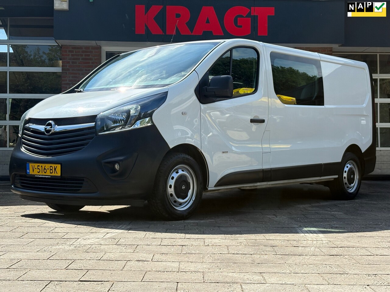 Opel Vivaro - 1.6 CDTI L2H1 Dubbelcabine|MARGE|EURO 6| NAP| dubbele cabine| Cruise | Bluetooth| multimed - AutoWereld.nl