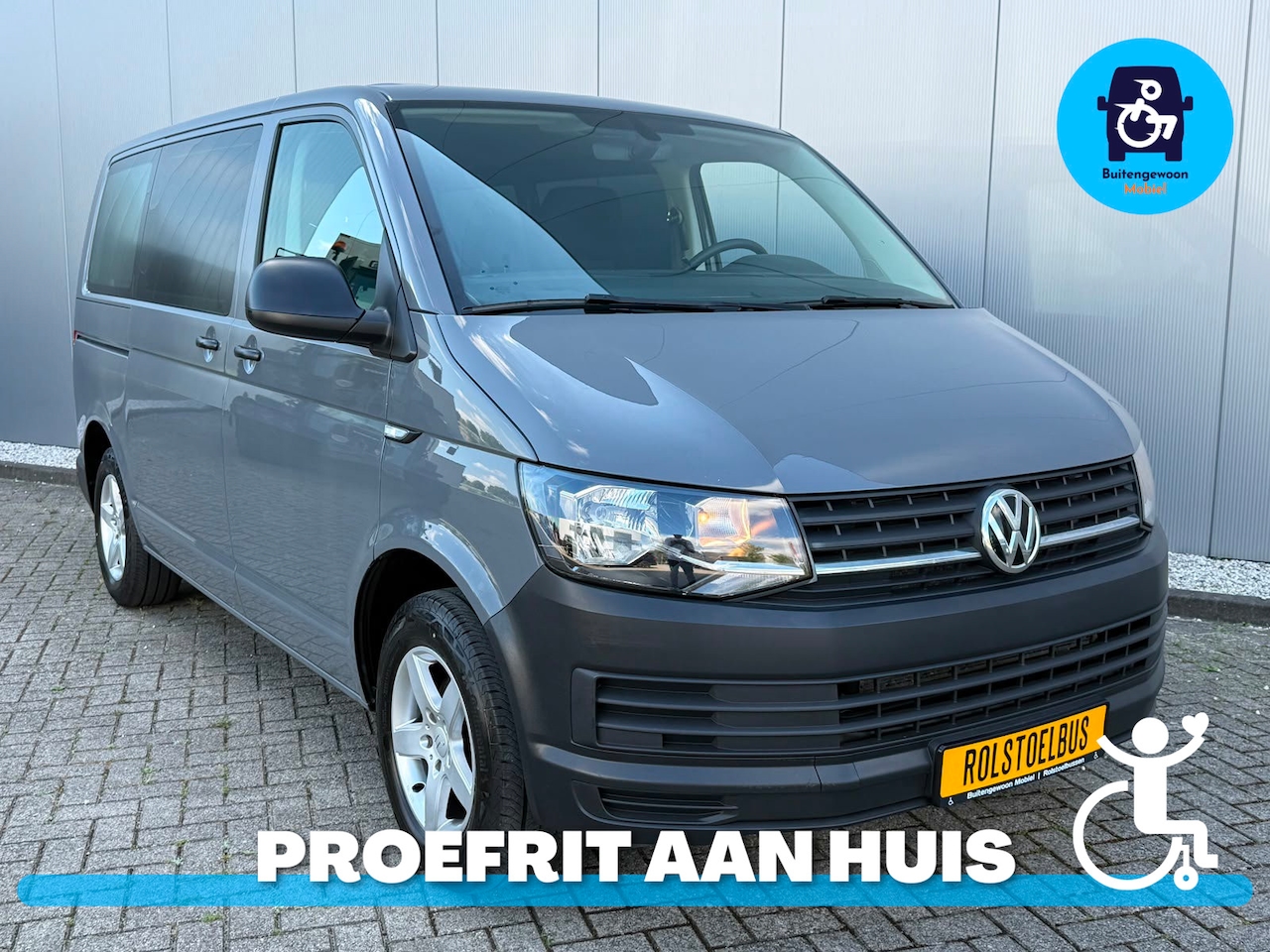 Volkswagen Transporter - 2.0 TDI L1H1 | Rolstoelbus | Airco | Automaat - AutoWereld.nl