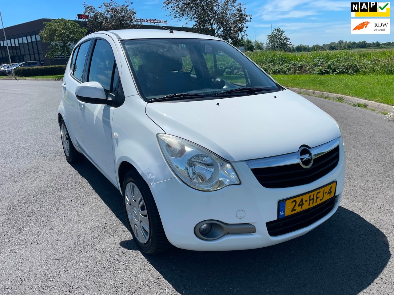 Opel Agila - 1.0 Enjoy 1.0 Enjoy, 5drs, Airco, Elektr ramen, Toerenteller, Radio CD speler, Geen import, Nap! - AutoWereld.nl