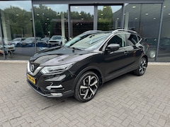 Nissan Qashqai - 1.3 DIG-T Tekna, LED, Pano, Keyless, Carplay, Cam 360, Half Leer, BLIS, Lane Ass,