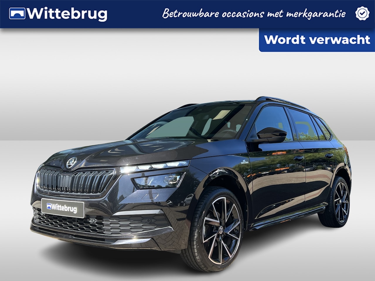 Skoda Kamiq - 1.0 TSI Monte Carlo / Panorama dak / Virtual cockpit / Navigatie / 18'' LMV - AutoWereld.nl