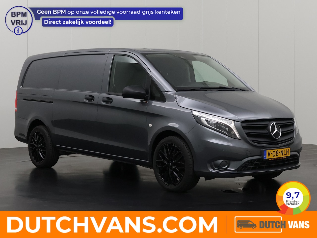 Mercedes-Benz Vito - 116CDI Automaat Lang | Led | Multimedia | Airco | Cruise | Betimmering - AutoWereld.nl
